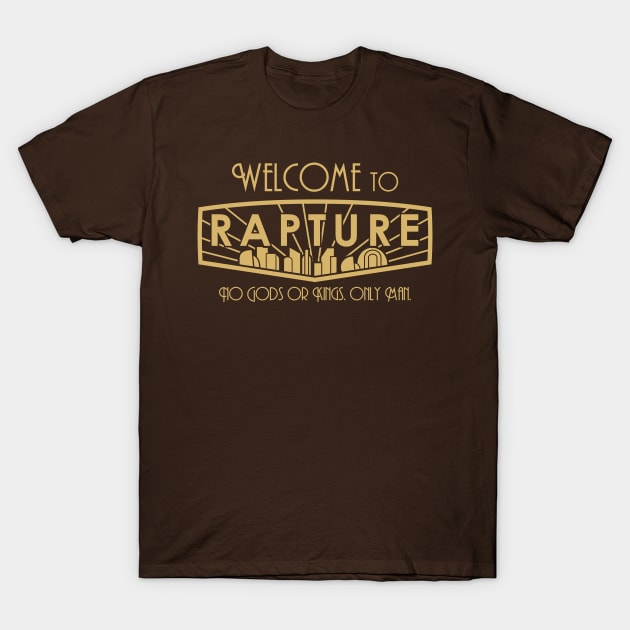 Bioshock Rapture T-Shirt by KerzoArt